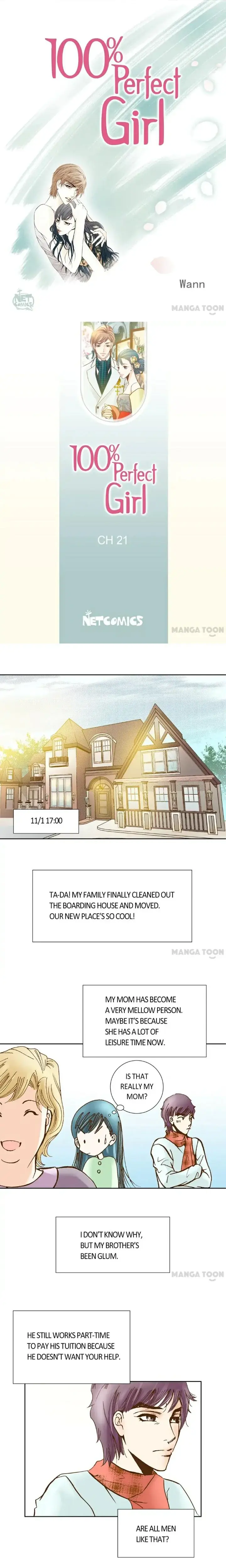 100 Perfect Girl Chapter 21 - Page 1