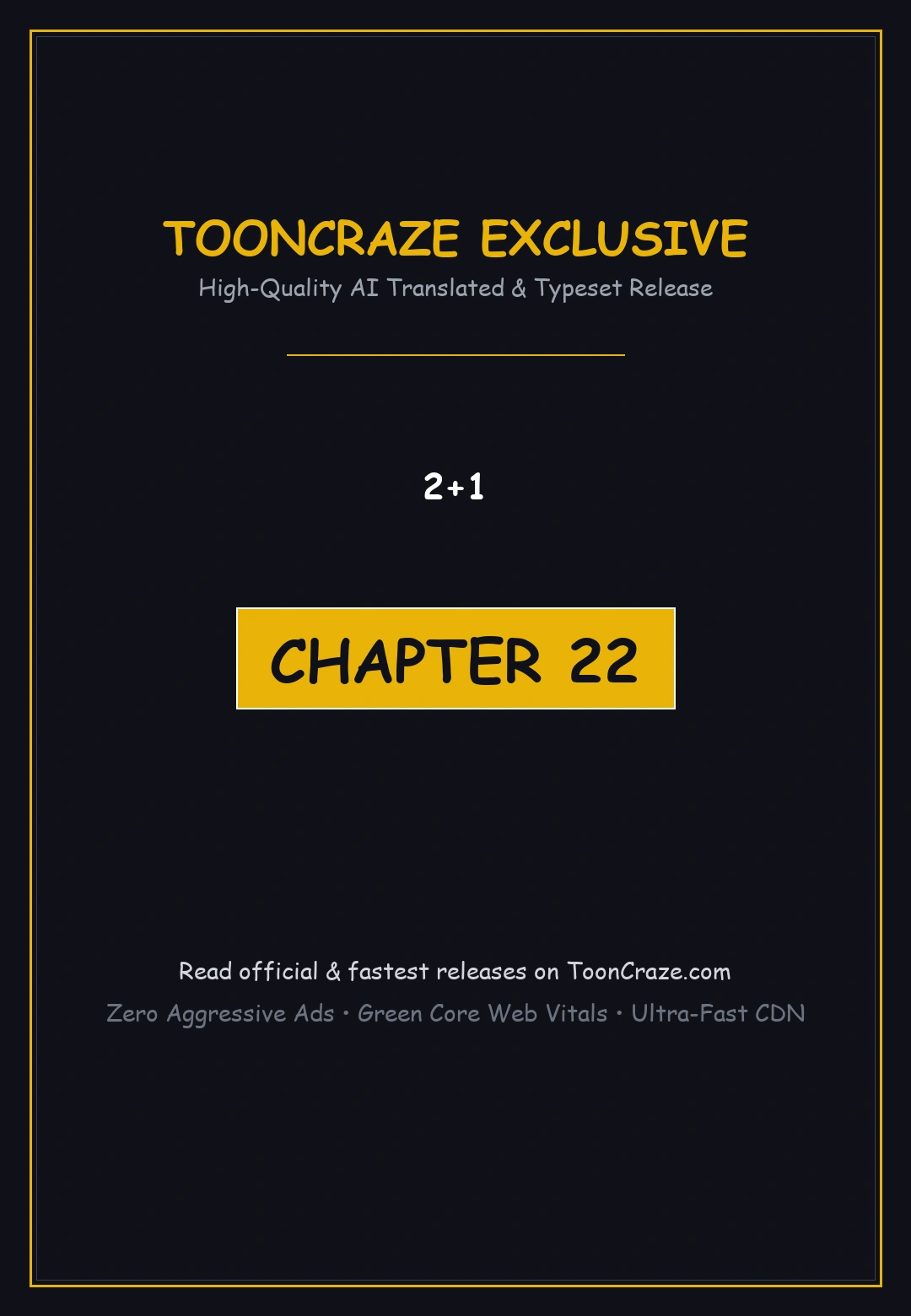 2 Plus 1 Chapter 22 - Page 1