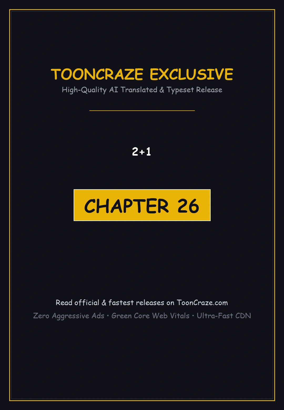 2 Plus 1 Chapter 26 - Page 1