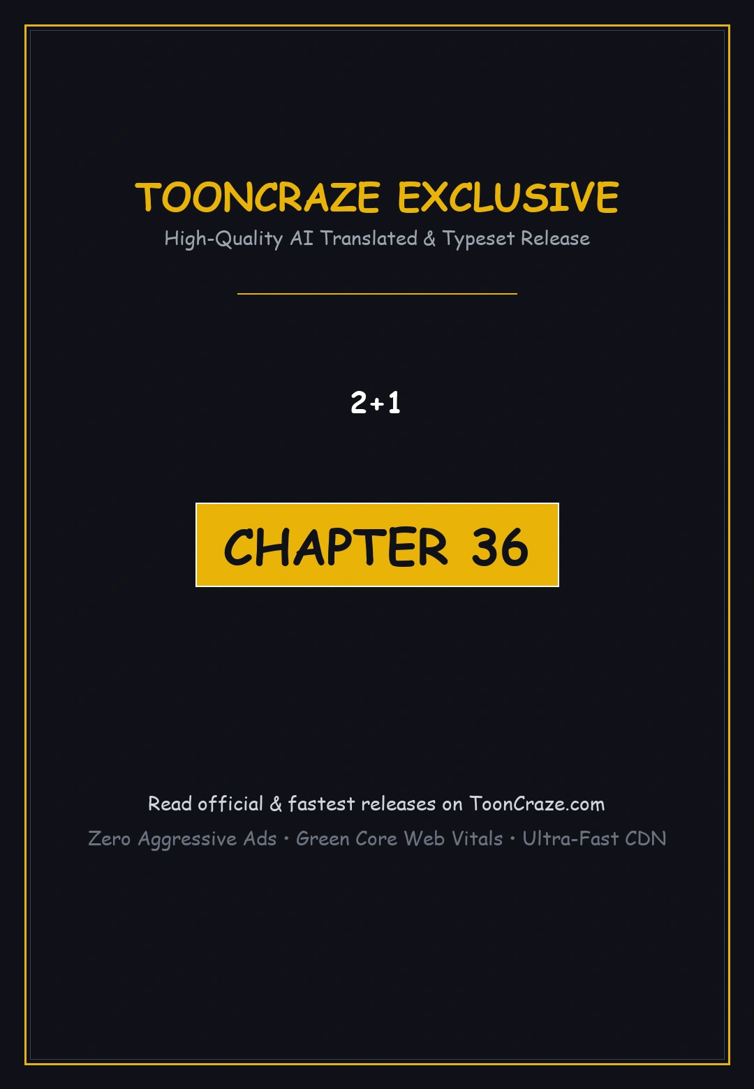 2 Plus 1 Chapter 36 - Page 1