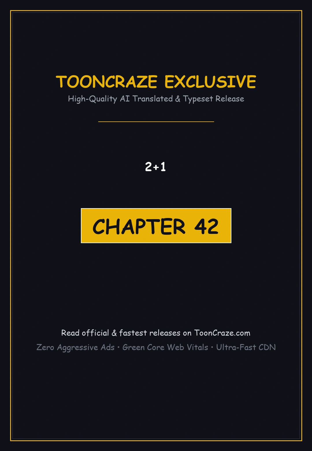 2 Plus 1 Chapter 42 - Page 1