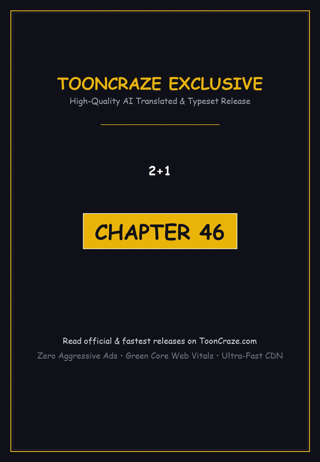 2 Plus 1 Chapter 46 - Page 1
