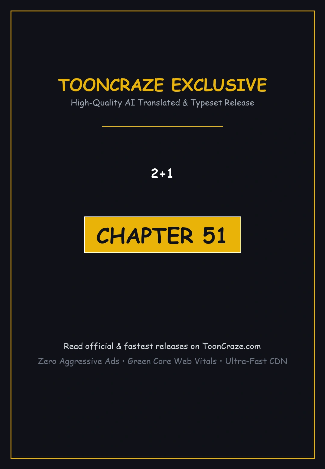 2 Plus 1 Chapter 51 - Page 1