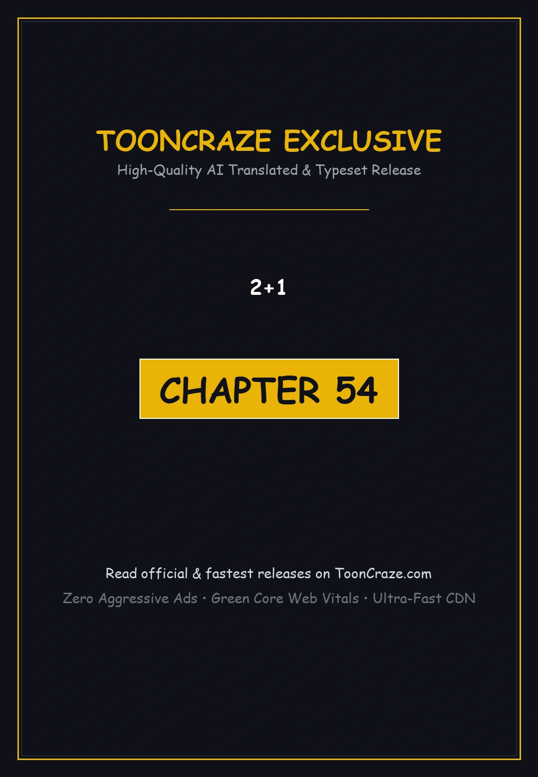 2 Plus 1 Chapter 54 - Page 1