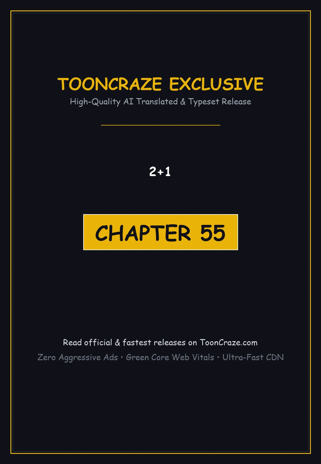 2 Plus 1 Chapter 55 - Page 1