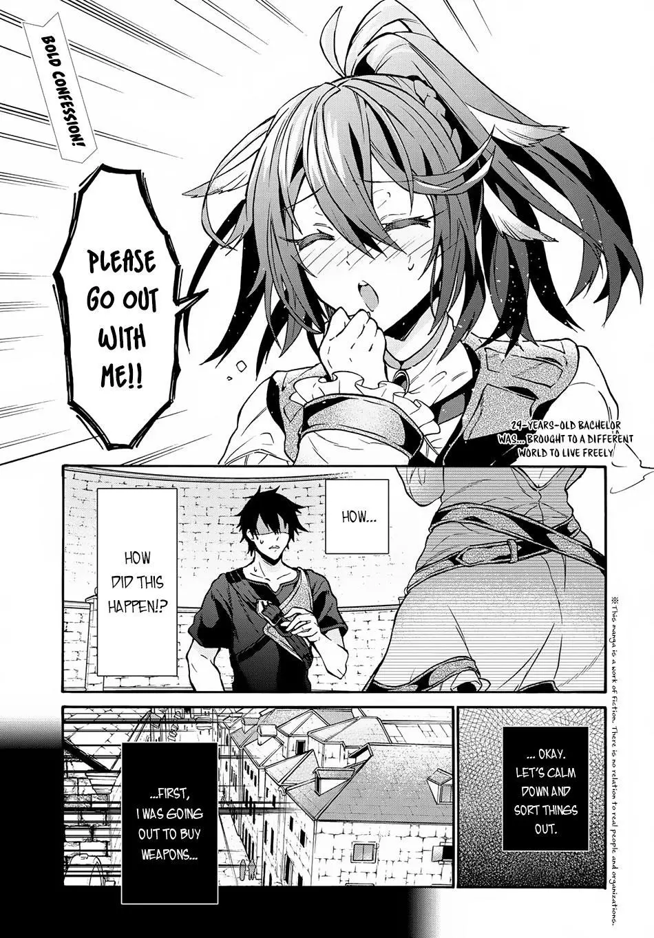 29 Sai Dokushin Wa Isekai De Jiyuu Ni Ikita Katta Chapter 2 - Page 1