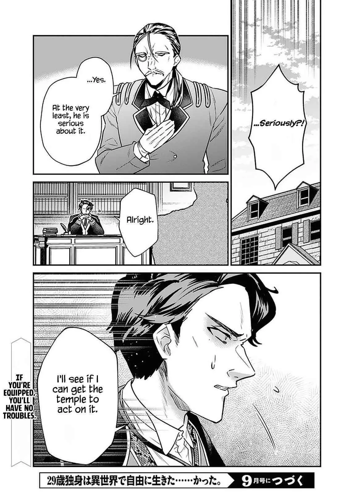 29 Sai Dokushin Wa Isekai De Jiyuu Ni Ikita Katta Chapter 26 - Page 28