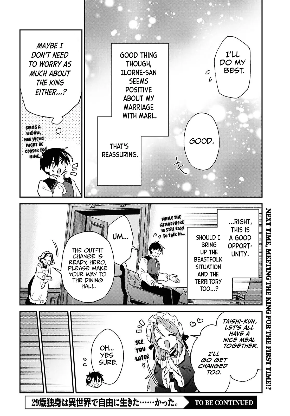 29 Sai Dokushin Wa Isekai De Jiyuu Ni Ikita Katta Chapter 40 - Page 21