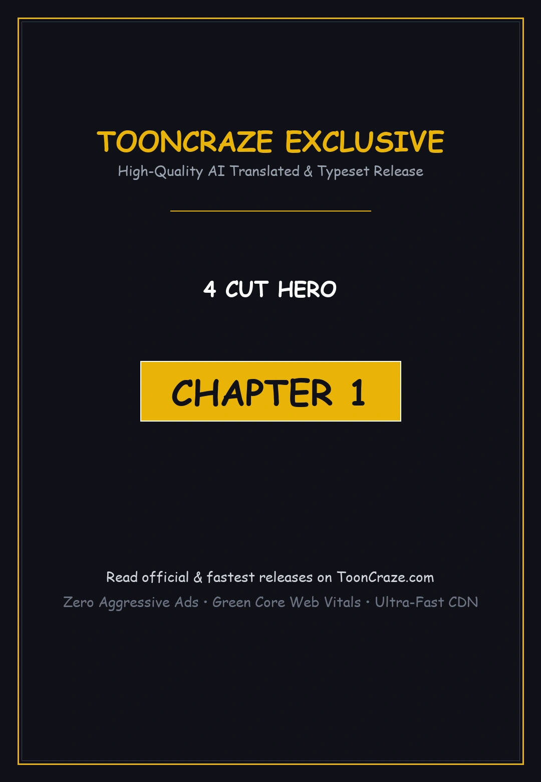 4 Cut Hero Chapter 1 - Page 1