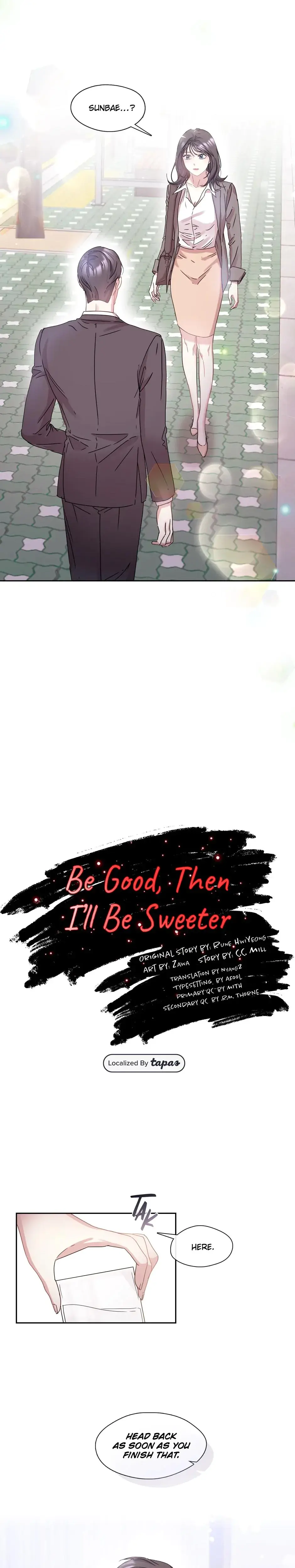 Be Good Then Ill Be Sweeter Chapter 9 - Page 2