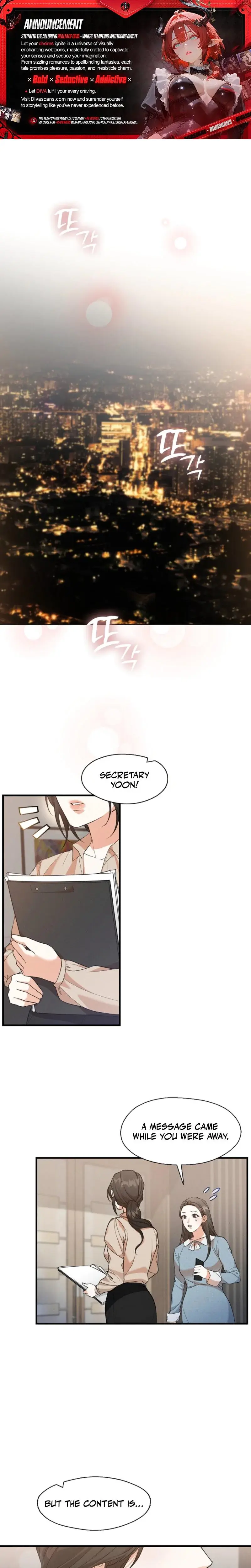 The Runaway Secretary Chapter 1 - Page 1