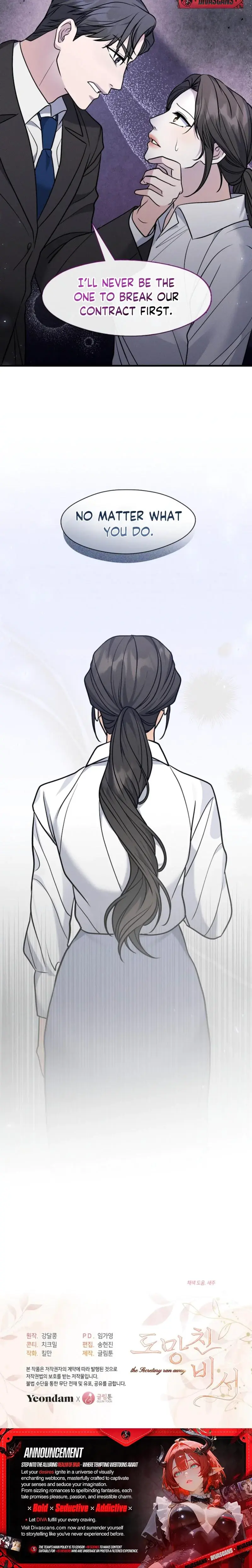 The Runaway Secretary Chapter 12 - Page 22