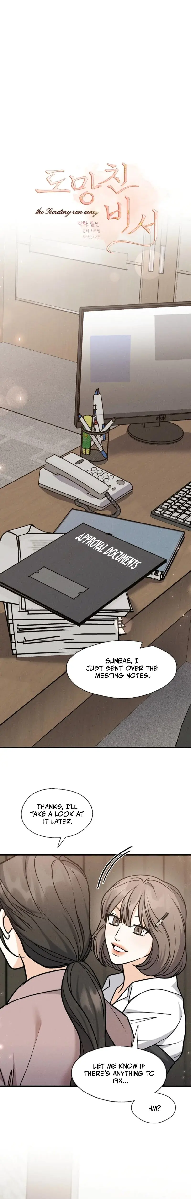 The Runaway Secretary Chapter 19 - Page 13