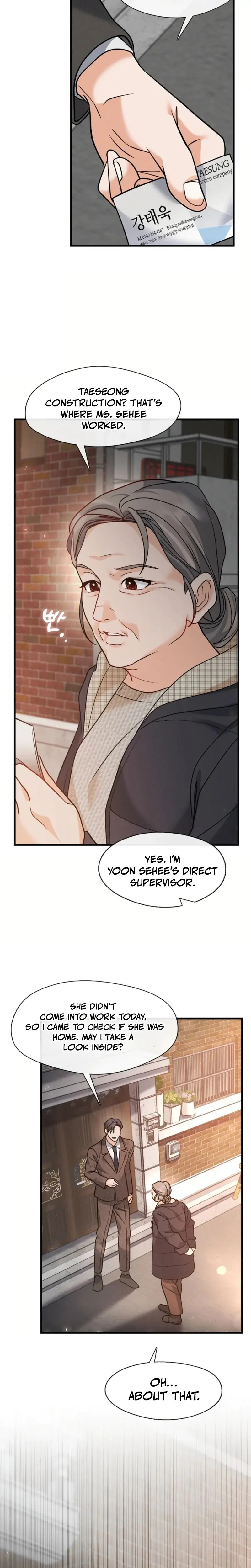 The Runaway Secretary Chapter 34 - Page 12