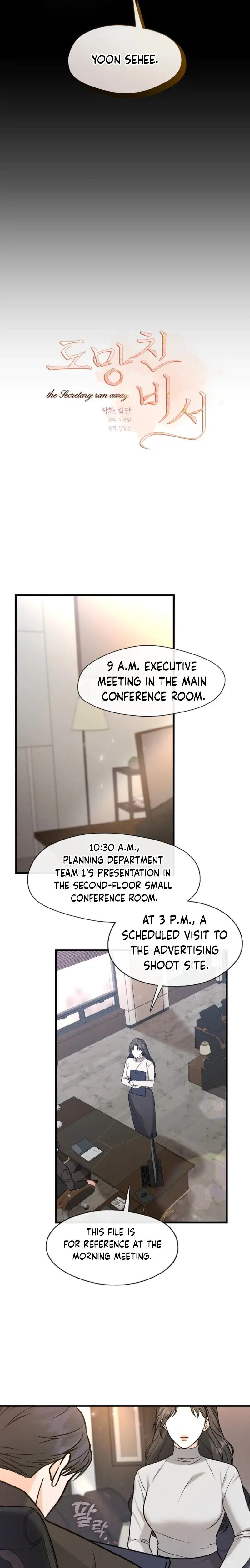 The Runaway Secretary Chapter 6 - Page 16
