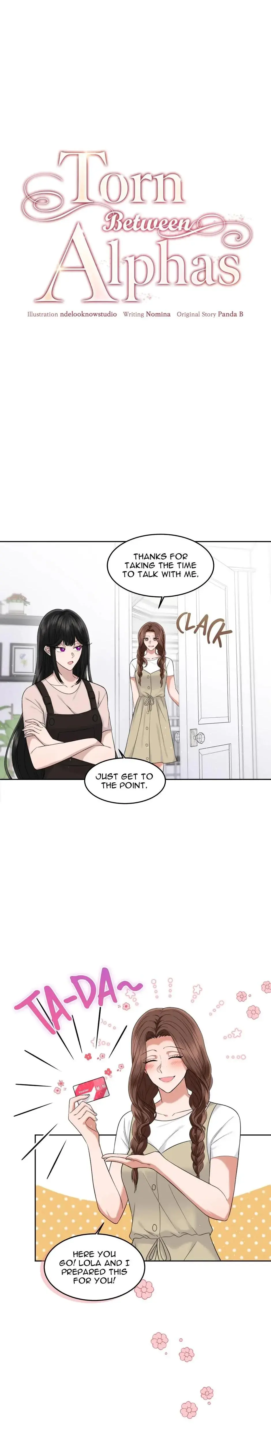 Torn Between Alphas Chapter 20 - Page 1