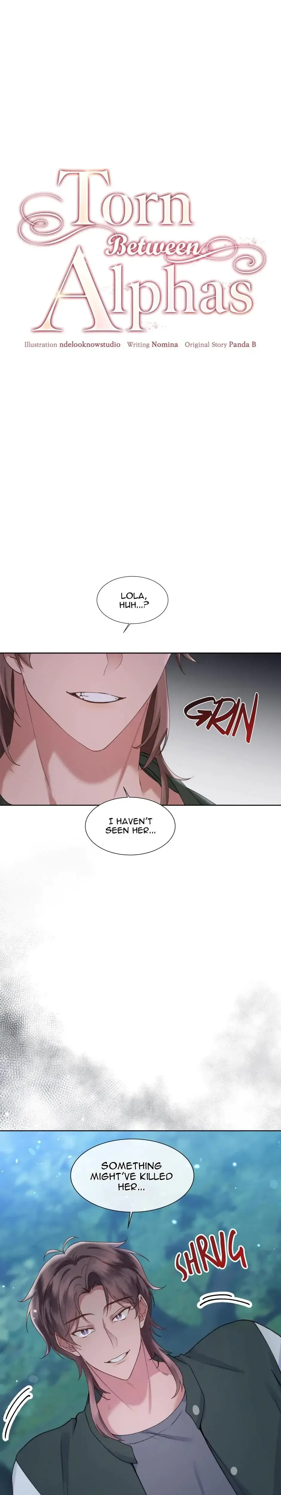 Torn Between Alphas Chapter 8 - Page 1