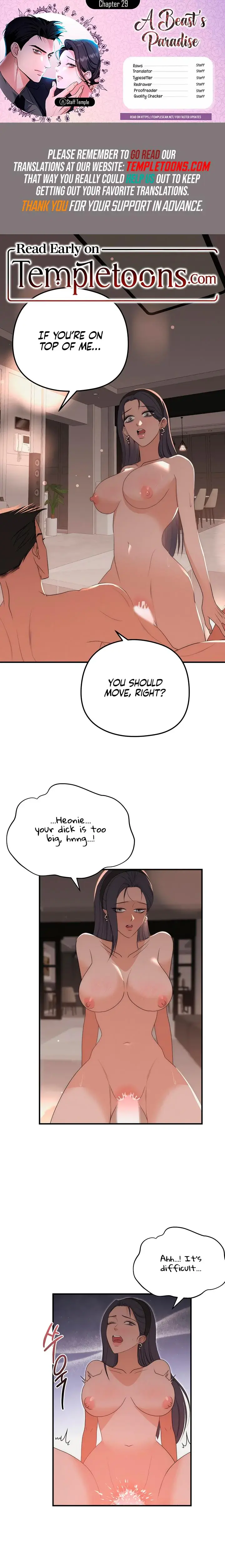 A Beasts Paradise Chapter 29 - Page 1