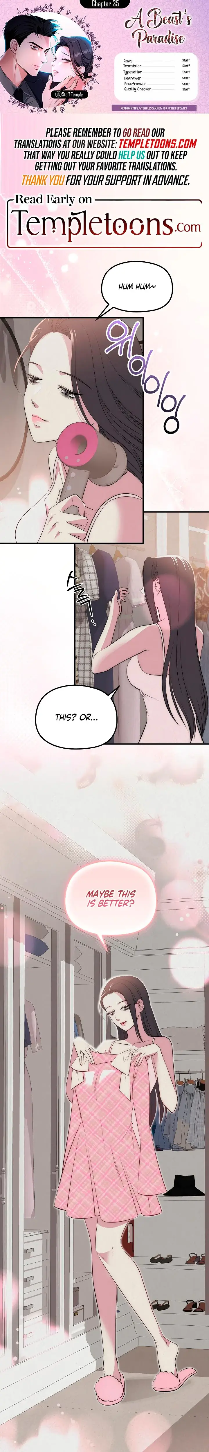 A Beasts Paradise Chapter 35 - Page 1