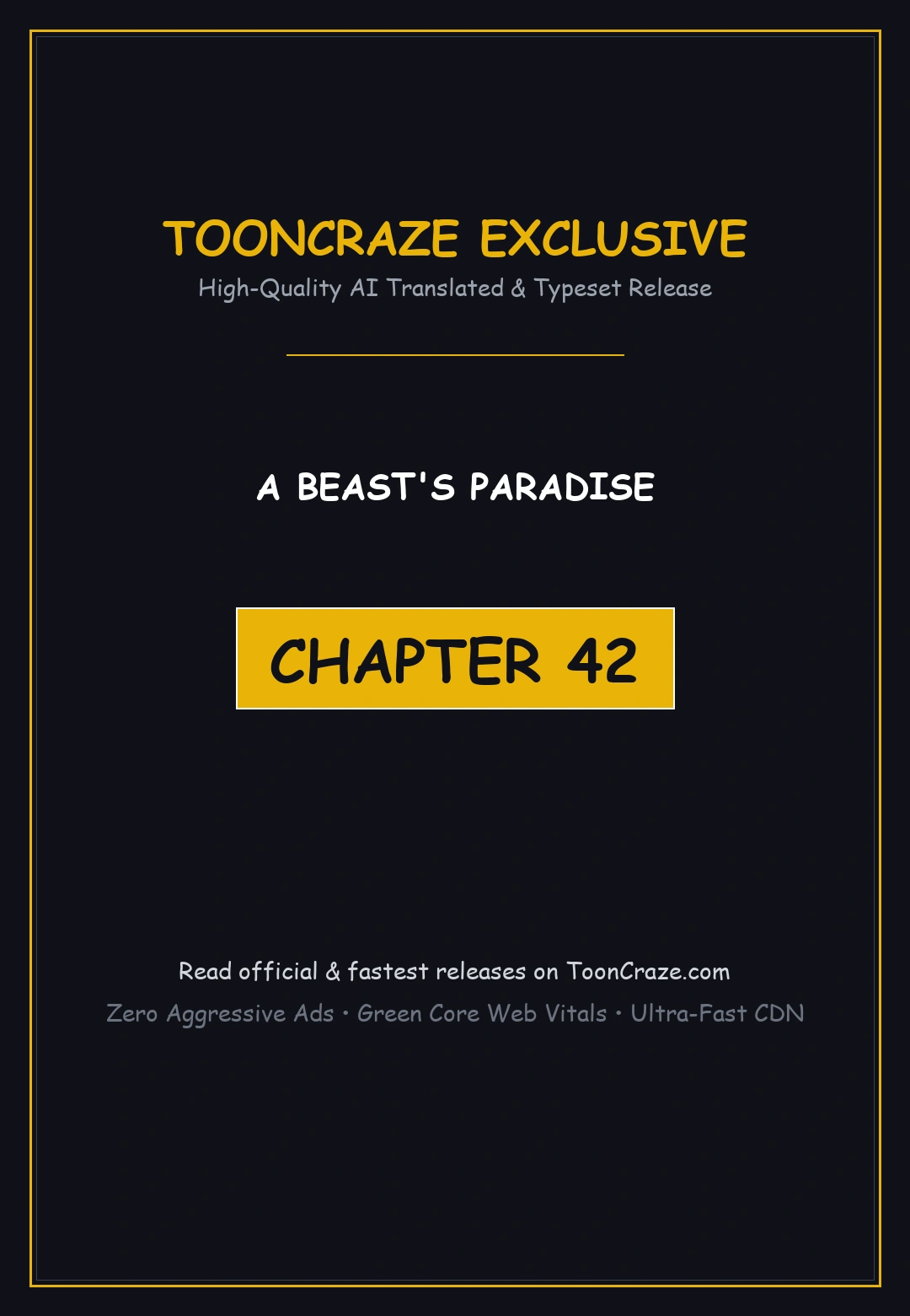 A Beasts Paradise Chapter 42 - Page 1