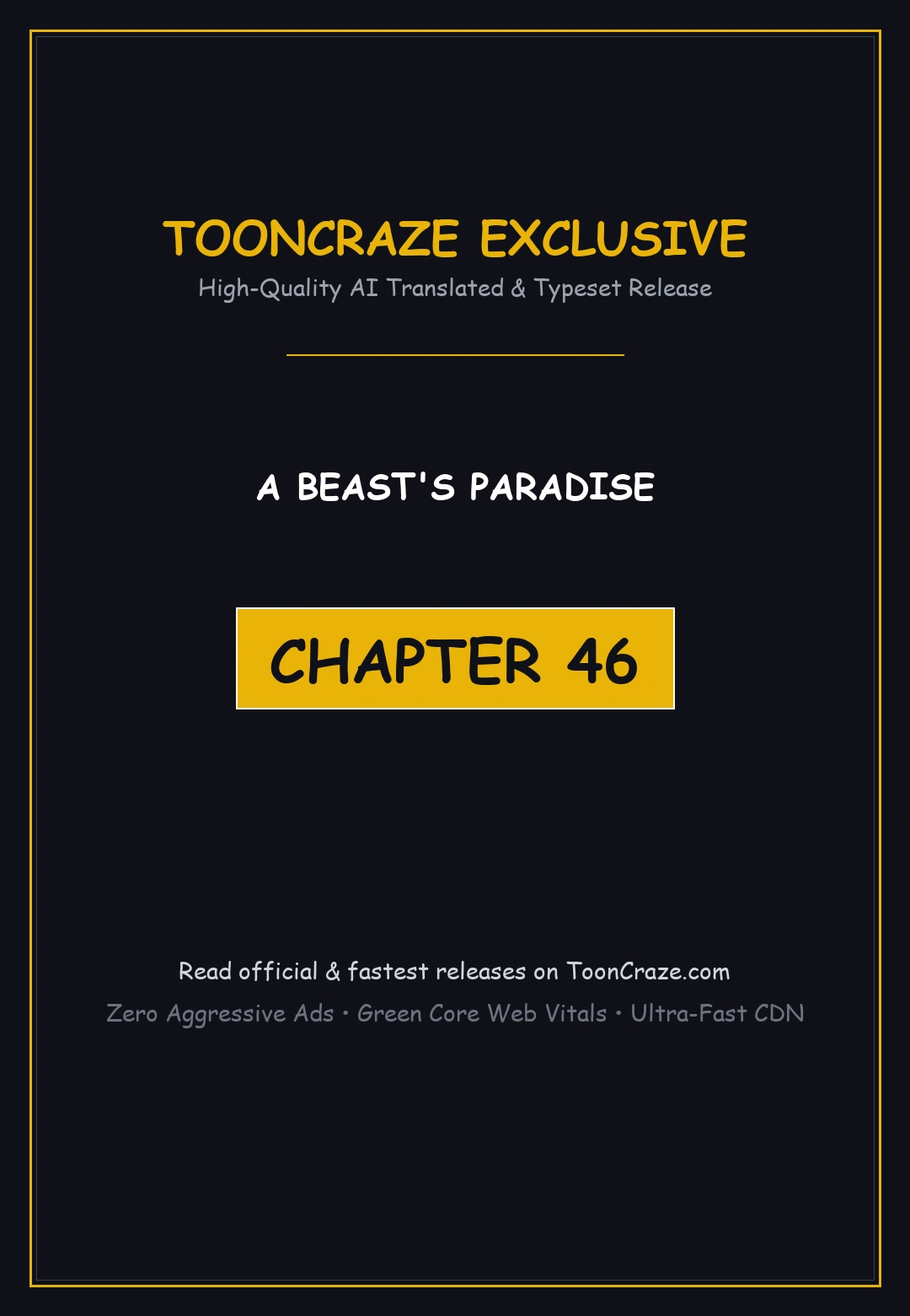 A Beasts Paradise Chapter 46 - Page 1