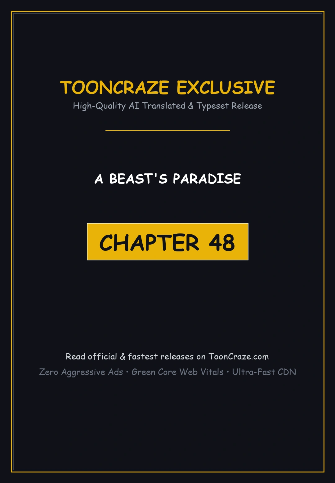 A Beasts Paradise Chapter 48 - Page 1