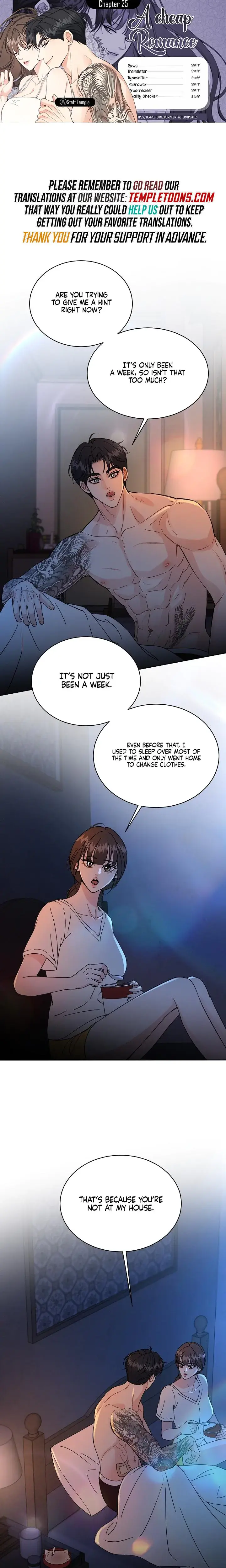 A Cheap Romance Chapter 25 - Page 1