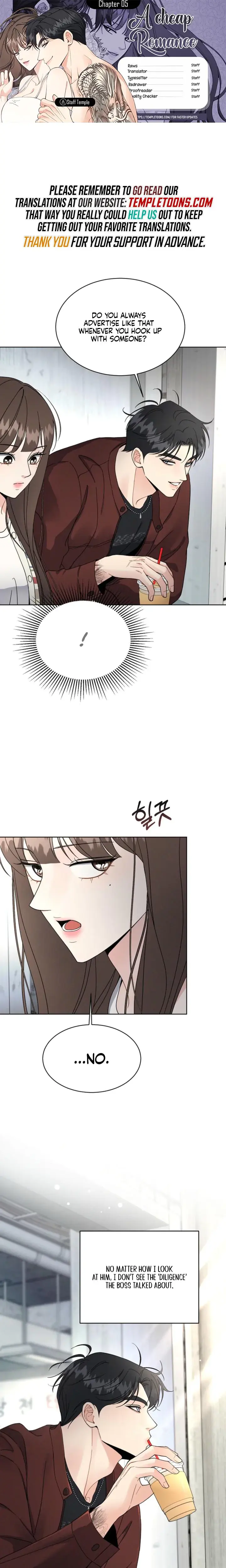 A Cheap Romance Chapter 5 - Page 1