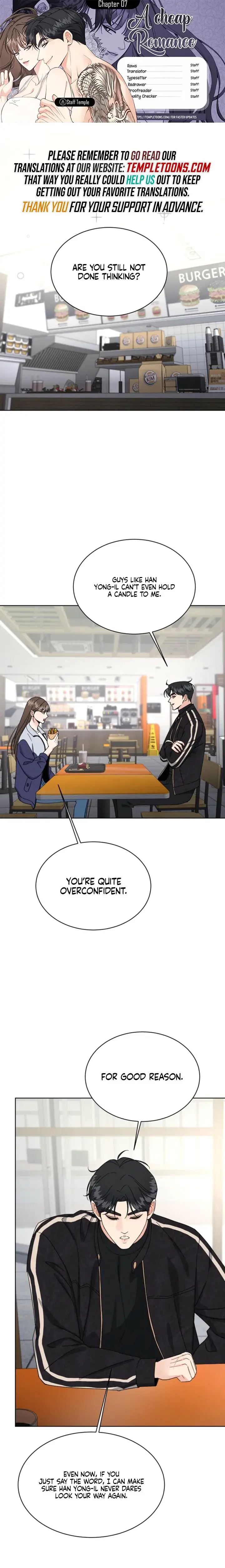 A Cheap Romance Chapter 7 - Page 1