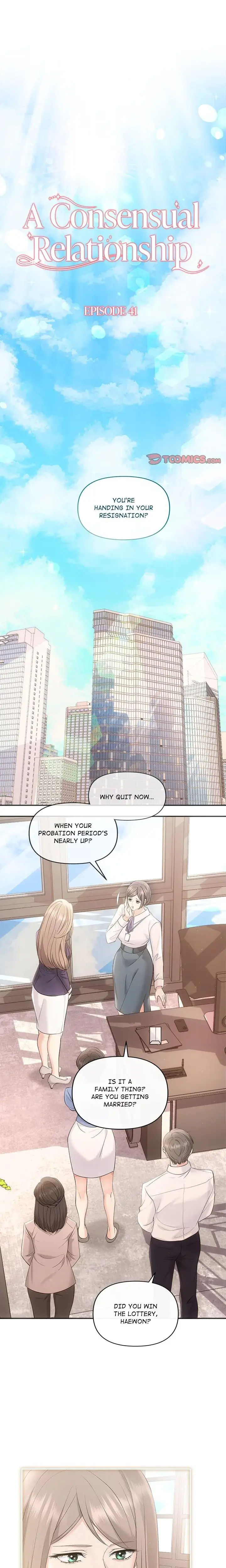 A Consensual Relationship Chapter 41 - Page 1