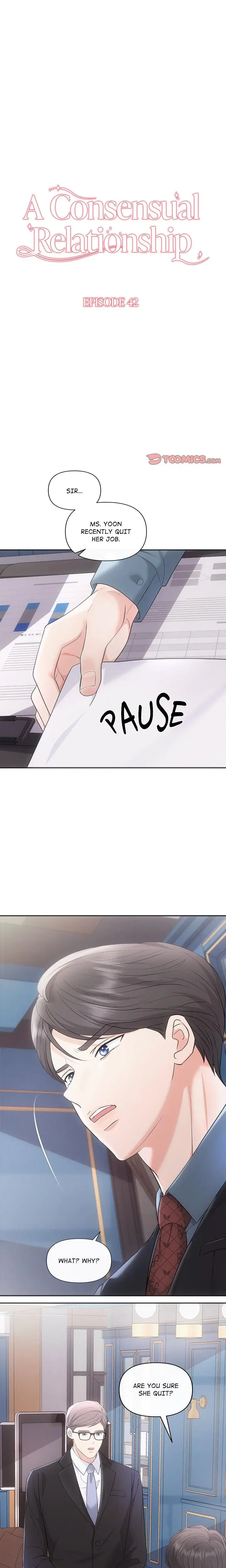 A Consensual Relationship Chapter 42 - Page 1