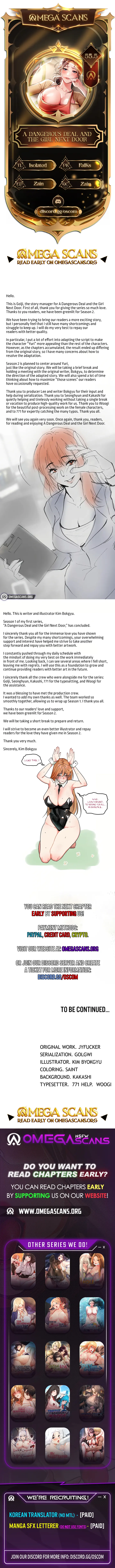 A Dangerous Deal And The Girl Next Door Chapter 555 - Page 1