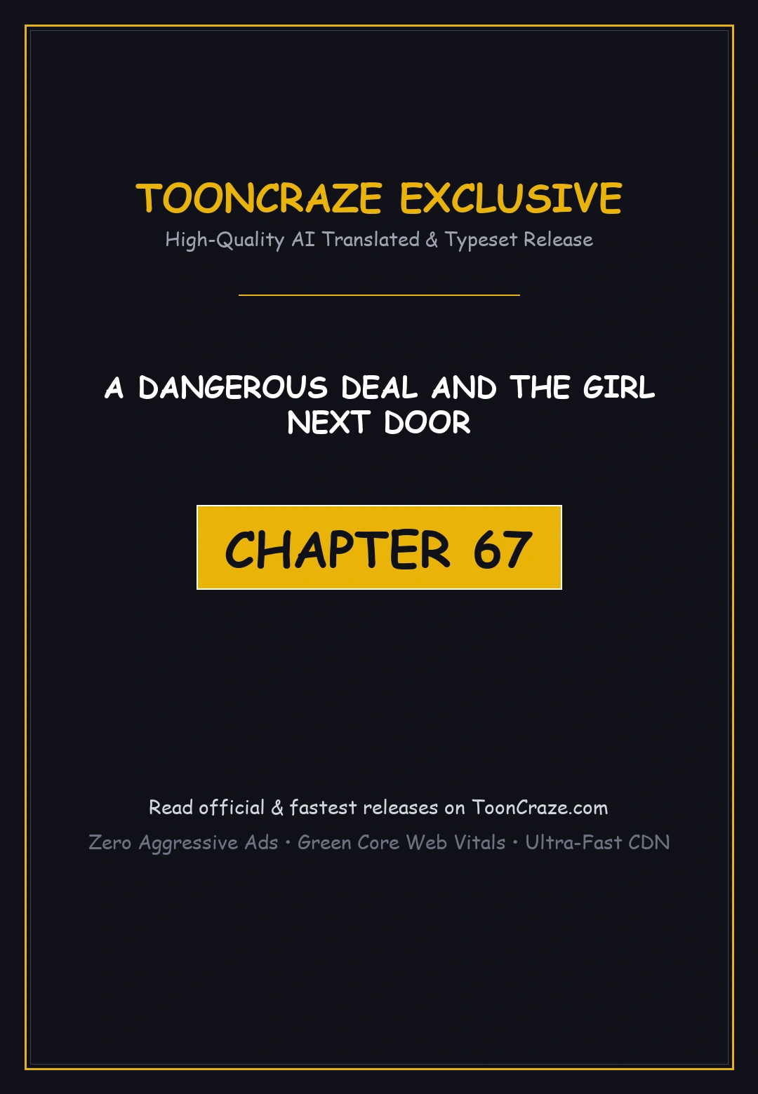 A Dangerous Deal And The Girl Next Door Chapter 67 - Page 1