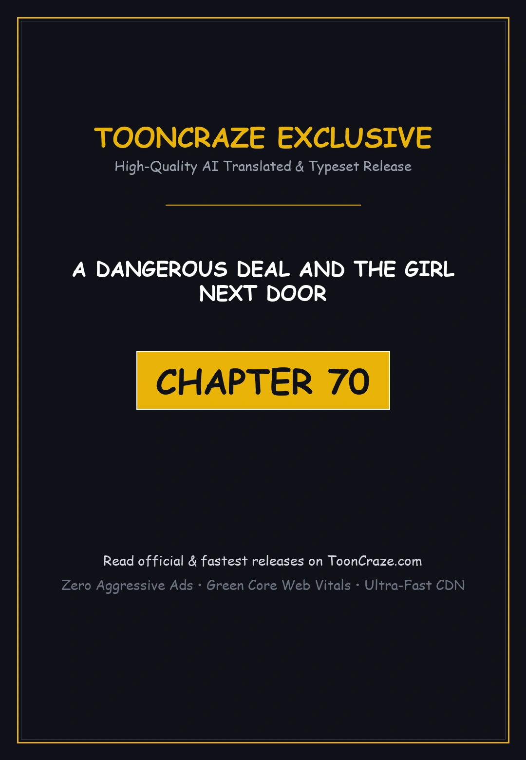 A Dangerous Deal And The Girl Next Door Chapter 70 - Page 1