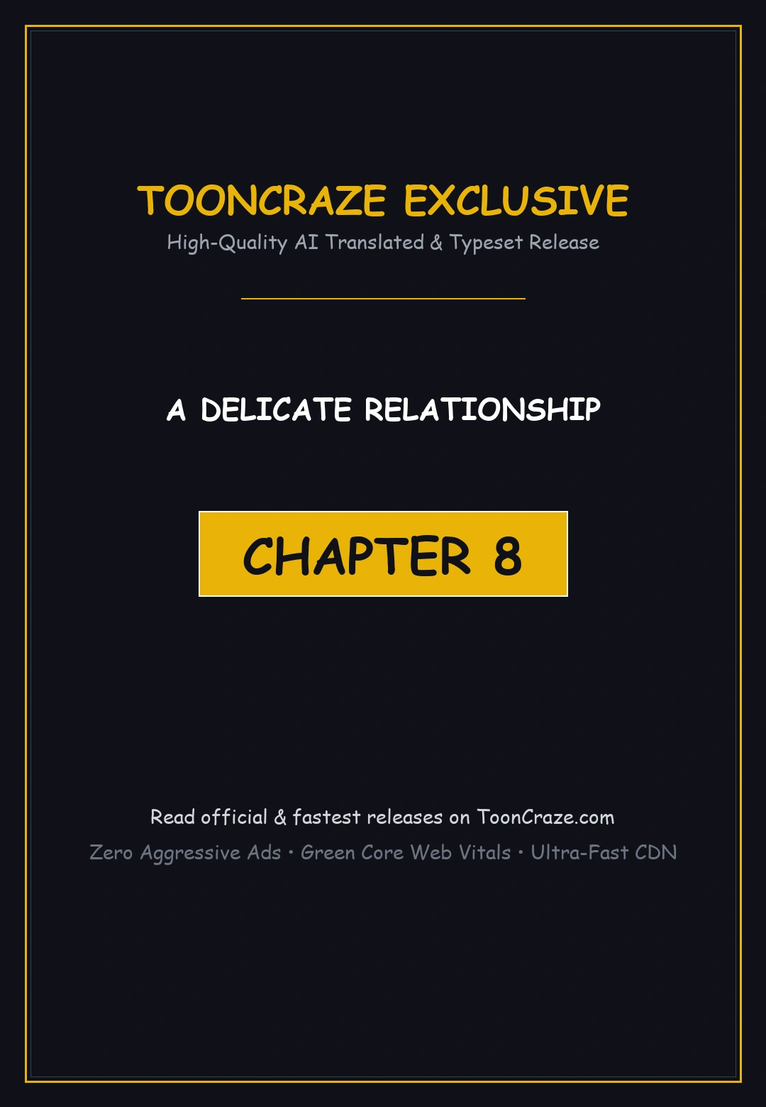A Delicate Relationship Chapter 8 - Page 1