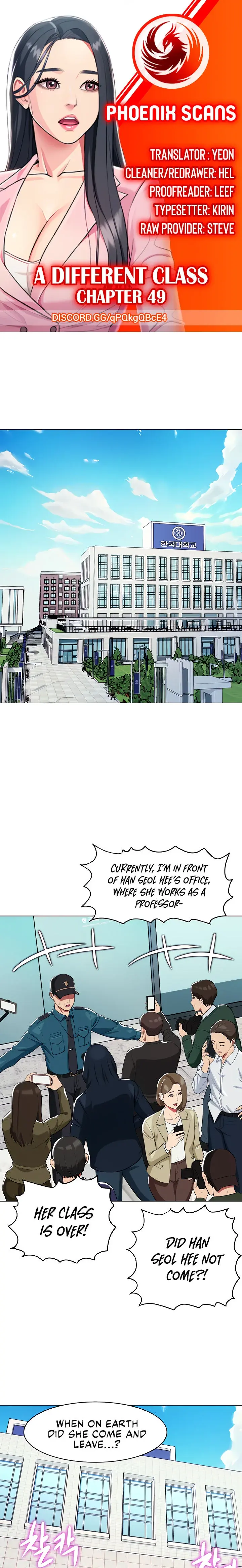 A Different Class Chapter 49 - Page 1