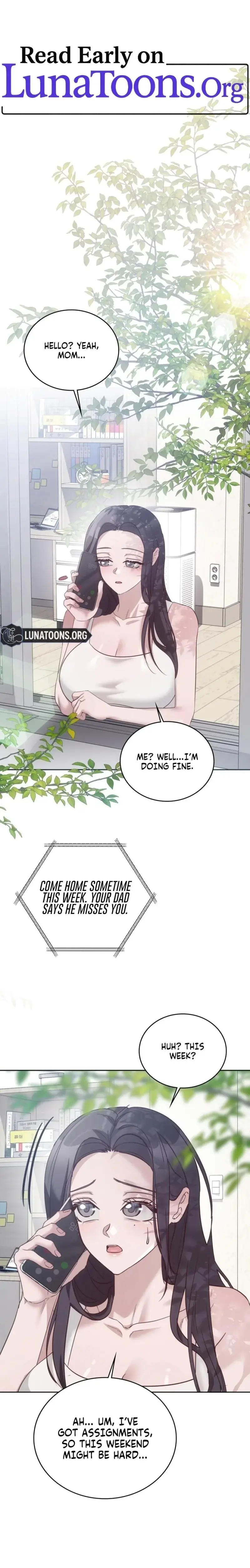 A Female College Student Who Provides Services Chapter 10 - Page 1