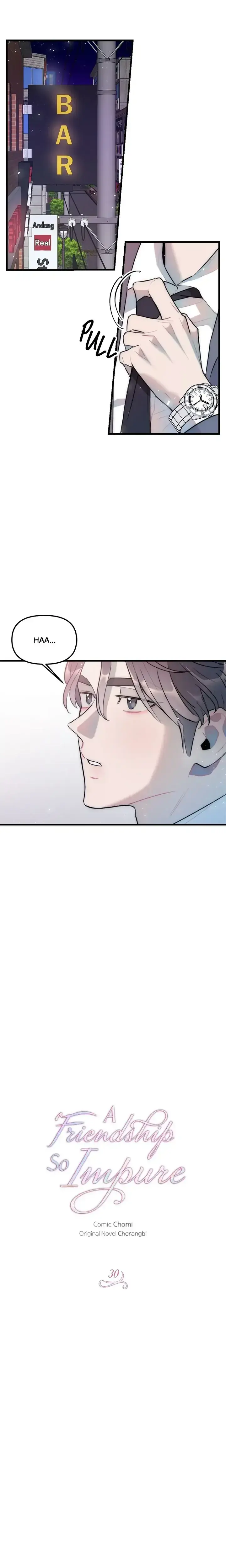 A Friendship So Impure Chapter 30 - Page 1