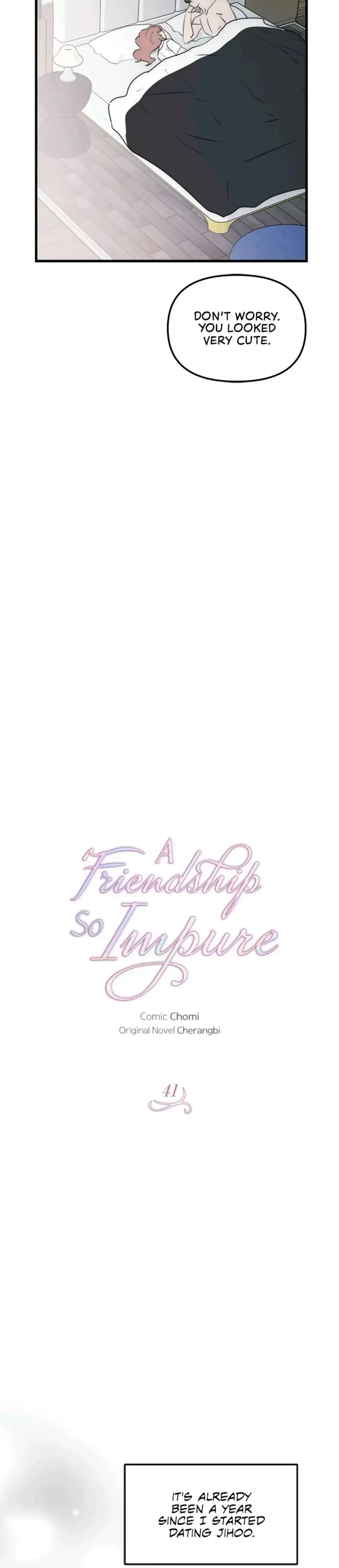 A Friendship So Impure Chapter 41 - Page 3