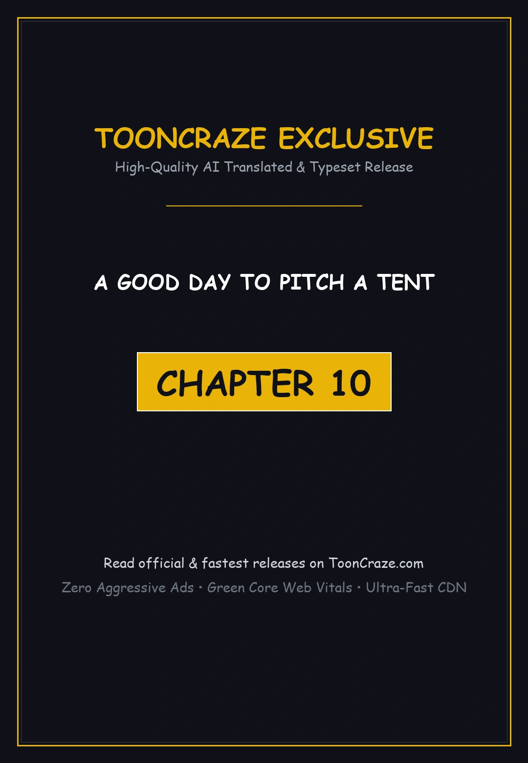 A Good Day To Camp Chapter 10 - Page 1