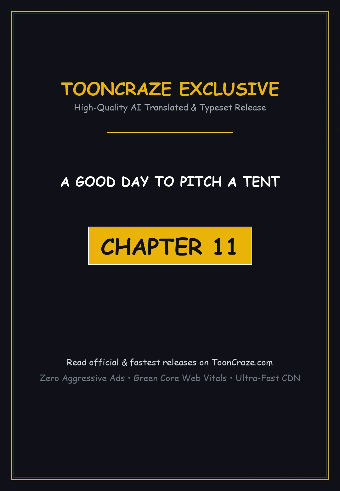 A Good Day To Camp Chapter 11 - Page 1