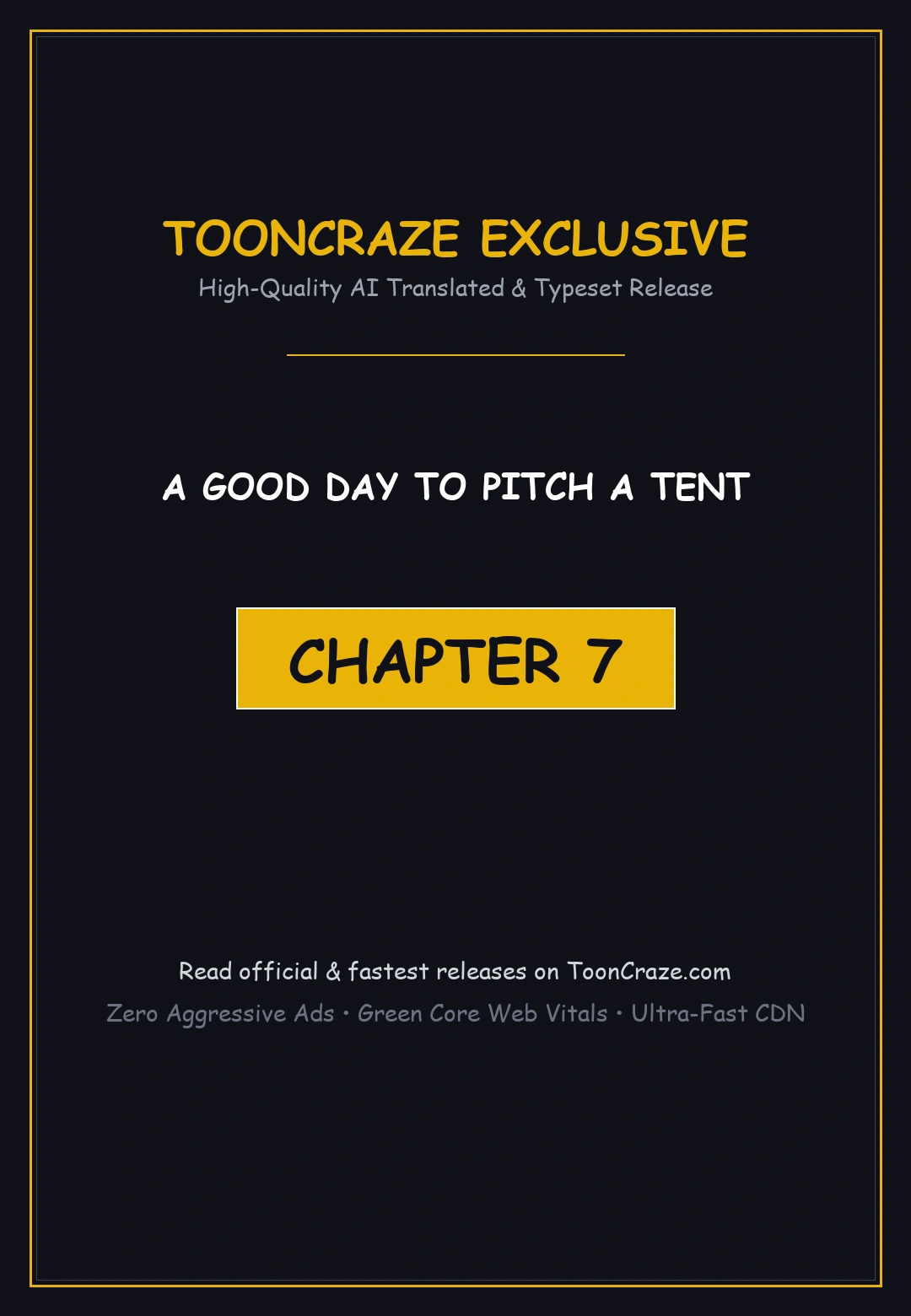 A Good Day To Camp Chapter 7 - Page 1