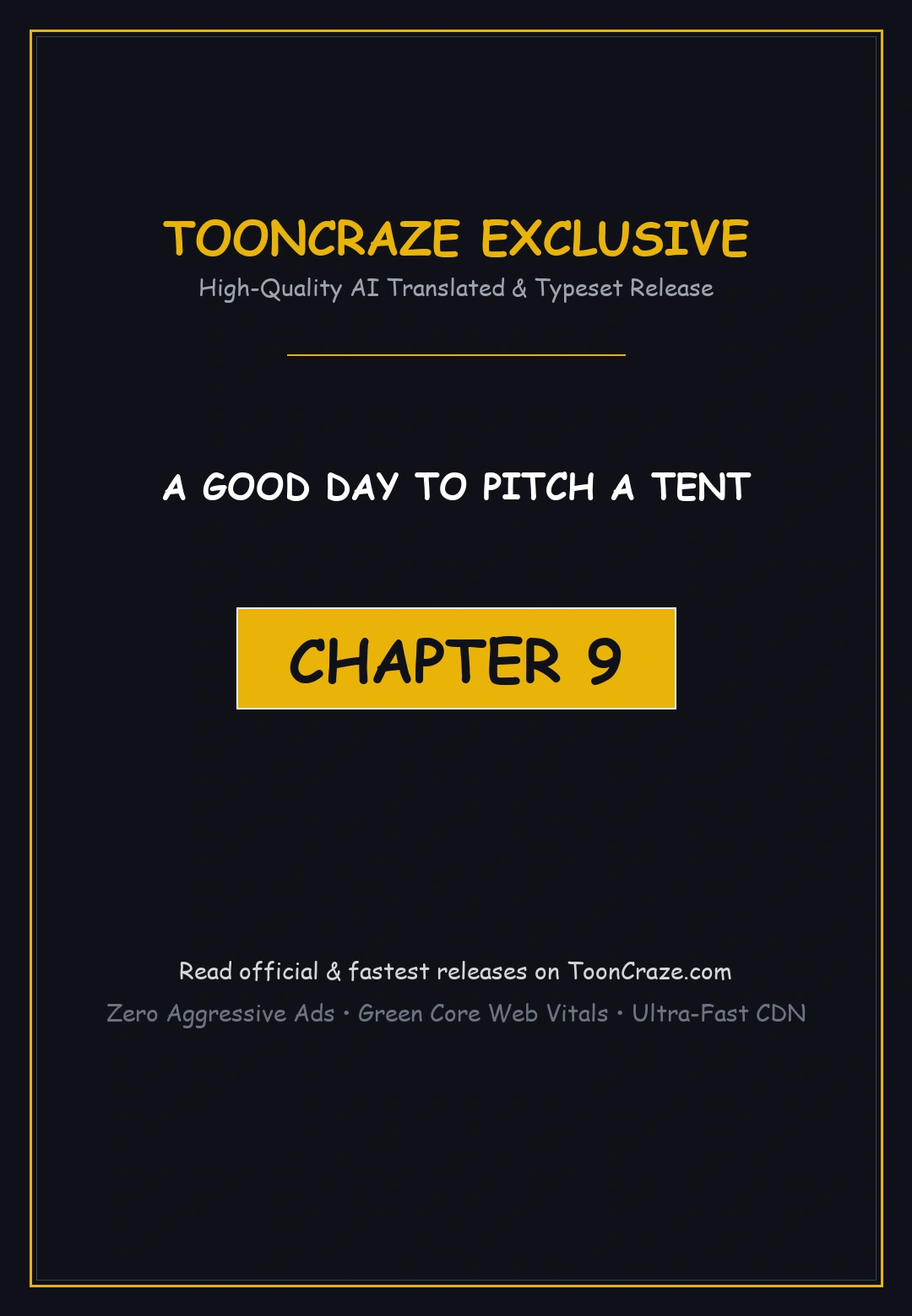 A Good Day To Camp Chapter 9 - Page 1