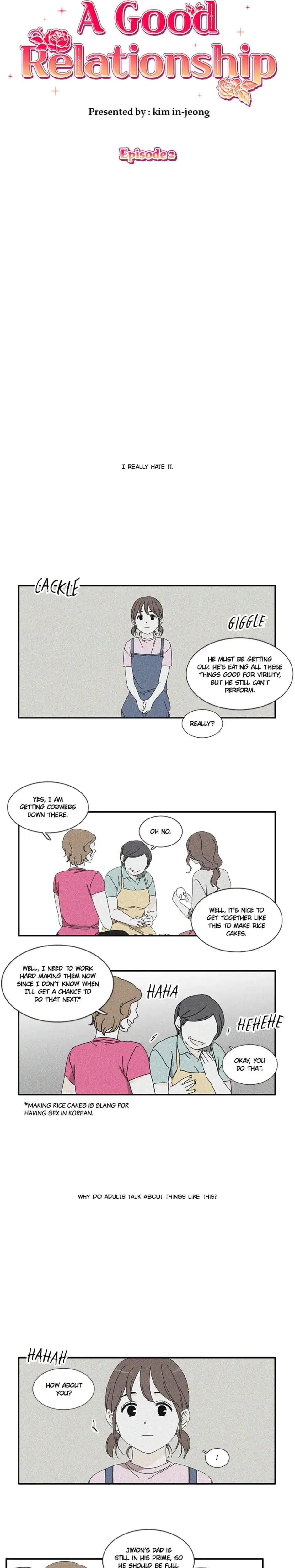 A Good Relationship Chapter 2 - Page 2