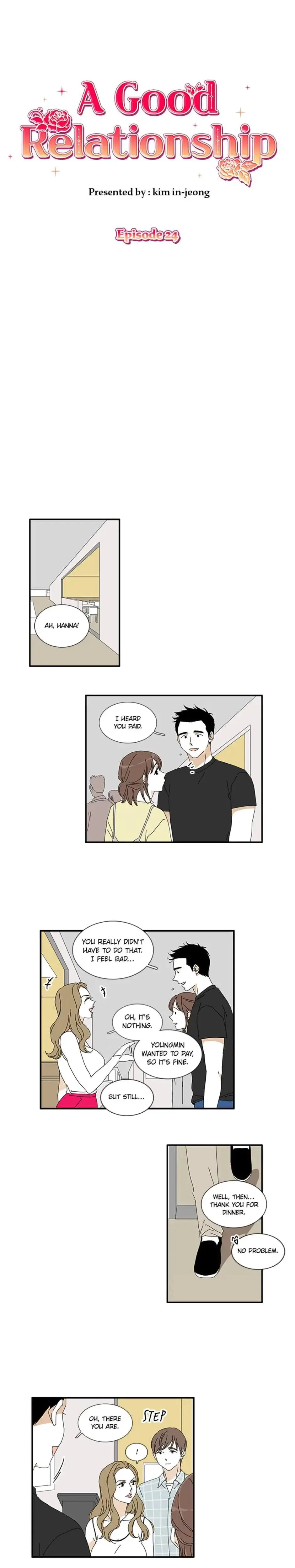 A Good Relationship Chapter 24 - Page 2