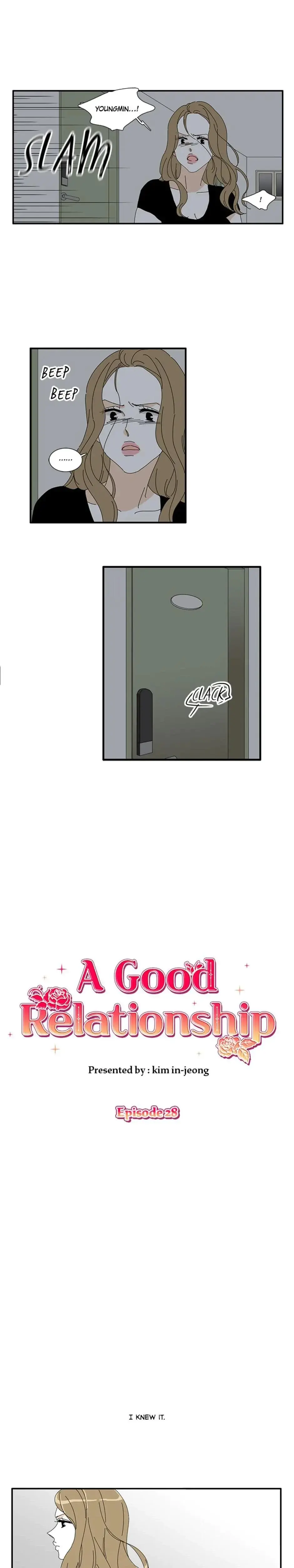 A Good Relationship Chapter 28 - Page 1