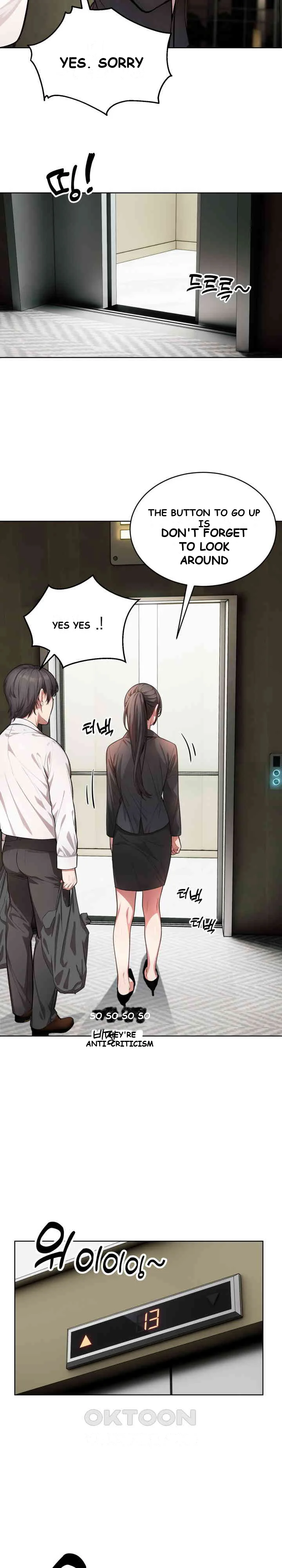 A Guy And A Girl Stuck In An Elevator Chapter 1 - Page 20