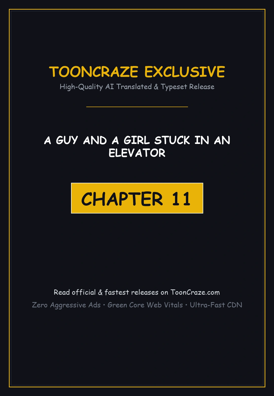 A Guy And A Girl Stuck In An Elevator Chapter 11 - Page 1