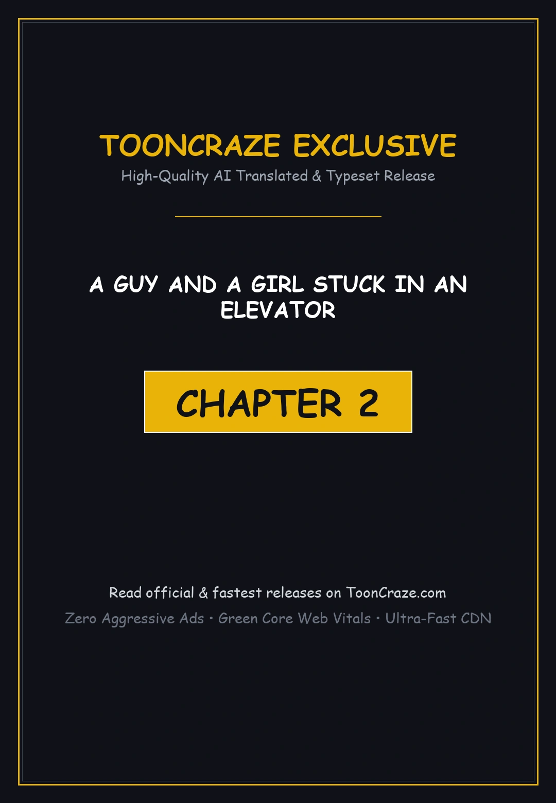 A Guy And A Girl Stuck In An Elevator Chapter 2 - Page 1