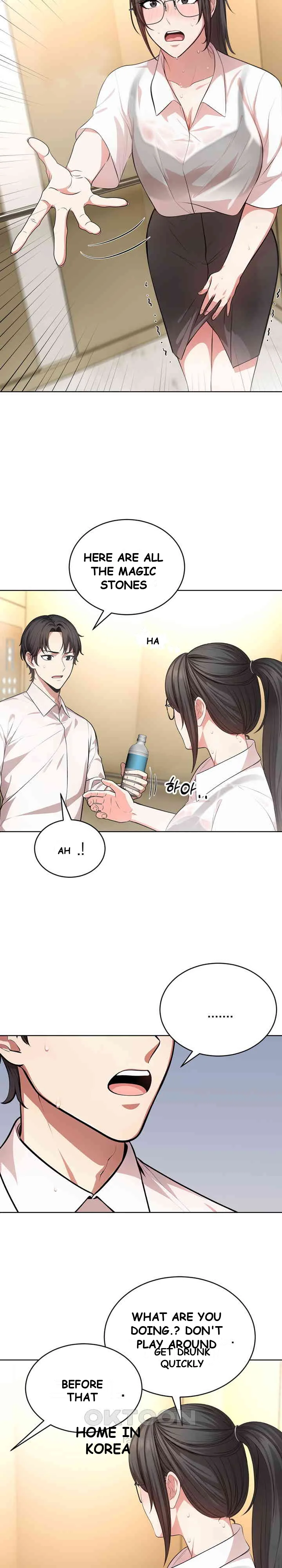 A Guy And A Girl Stuck In An Elevator Chapter 2 - Page 12